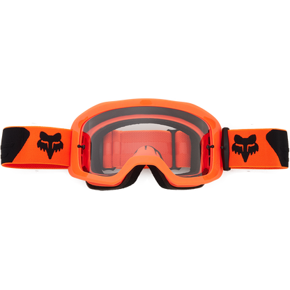Fox Main Core Goggles - Clear Lexan Lens (Fluo Orange)