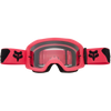Fox Main Core Goggles - Clear Lexan Lens (Pink)