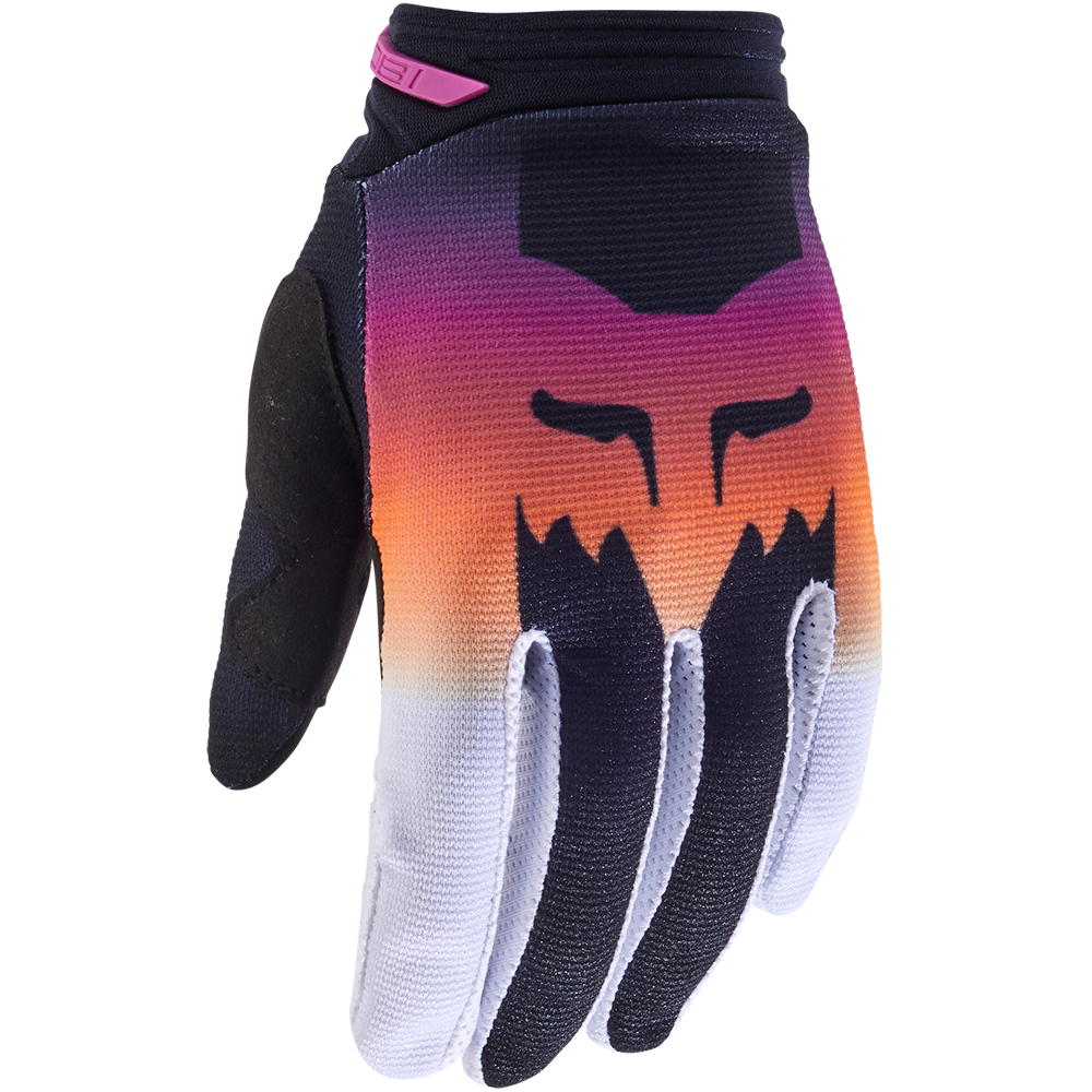 Fox Women's 180 Flora Gloves (Black/Pink)