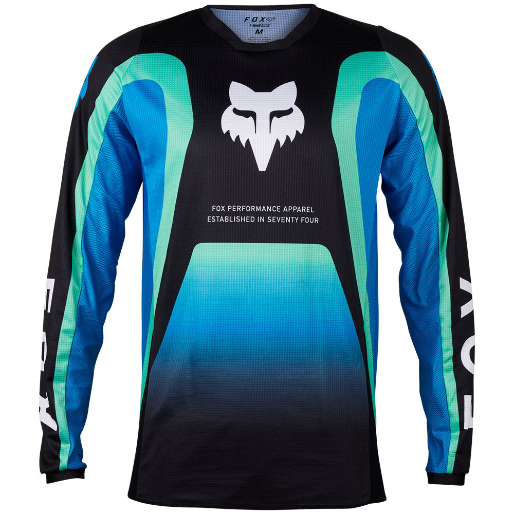 Fox Youth 180 Ballast Jersey (Black/Blue)
