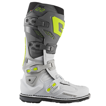 Gaerne SG22 Boots (Anthrocite/White/Grey)