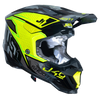 Just 1 J40 Shooter Helmet (Camo Flo Yellow Black) Gloss