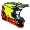 Just 1 J40 Shooter Helmet (Camo Red Black) Gloss