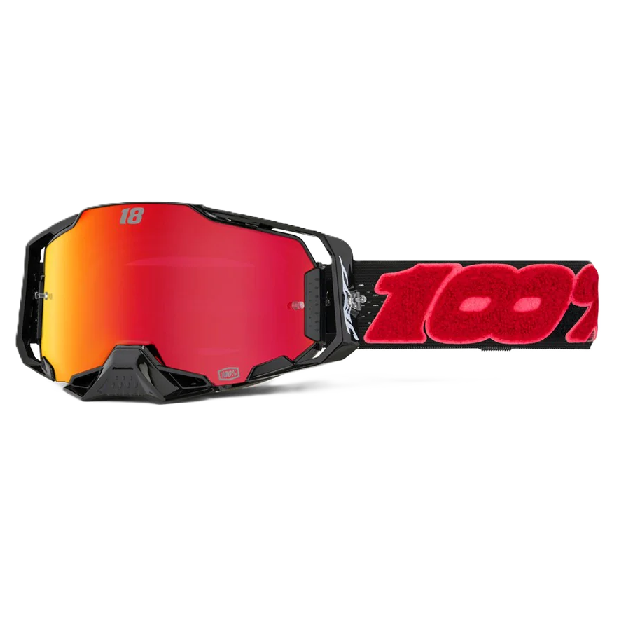 100% Armega Hiper Goggles - Jett Lawrence LE Jett Pack (Mirror Red Lens)
