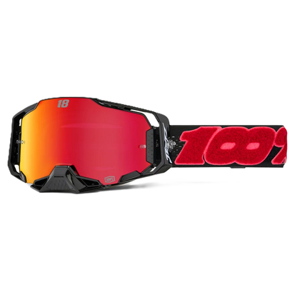 100% Armega Hiper Goggles - Jett Lawrence LE Jett Pack (Mirror Red Lens)