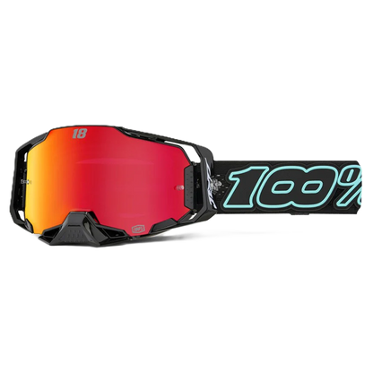 100% Armega Hiper Goggles - Jett Lawrence LE Jett Pack (Mirror Red Lens)