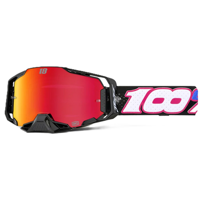 100% Armega Hiper Goggles - Jett Lawrence LE Jett Pack (Mirror Red Lens)