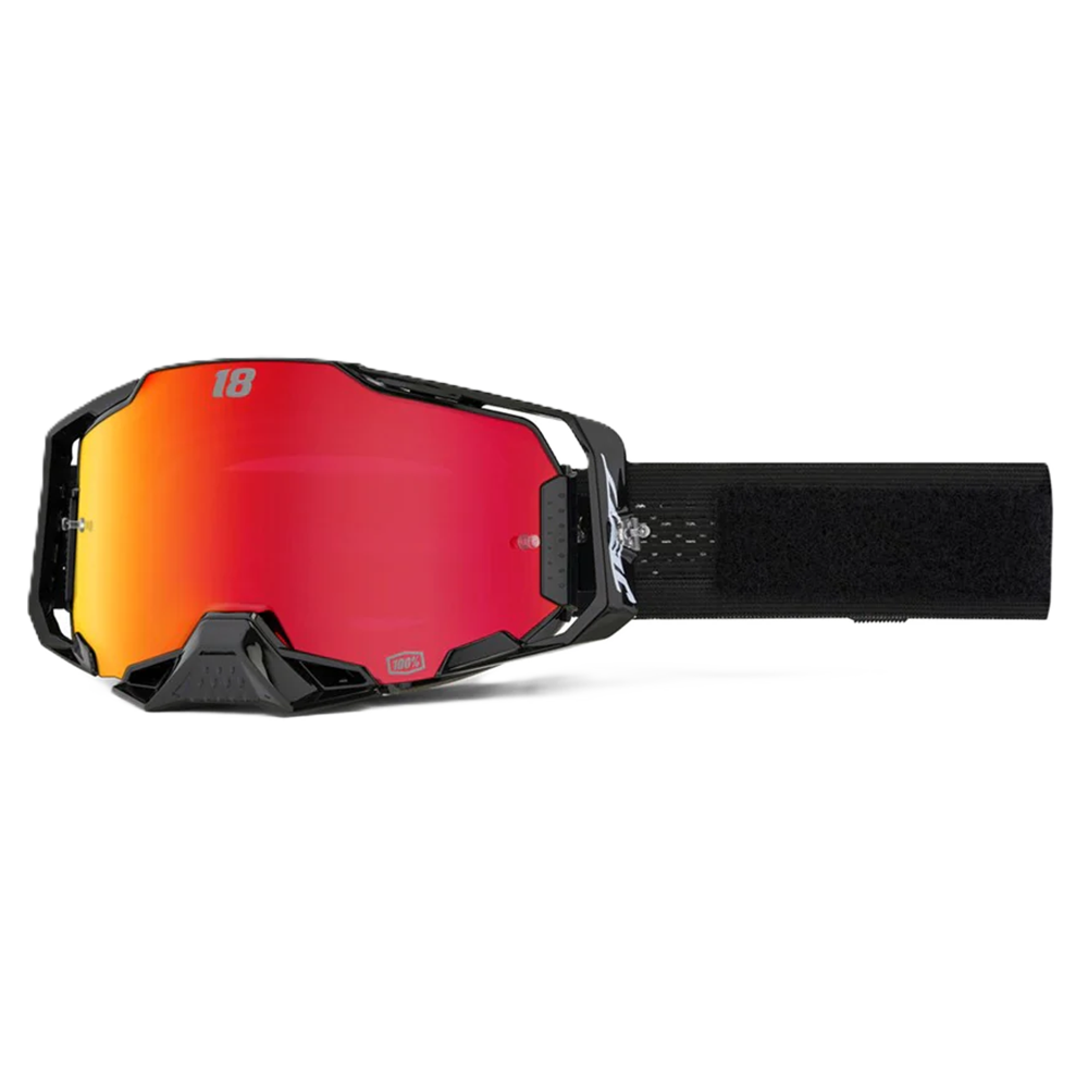 100% Armega Hiper Goggles - Jett Lawrence LE Jett Pack (Mirror Red Lens)