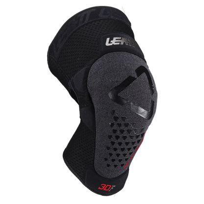 Leatt Youth 3DF 5.0 Evo Knee Guards (Black/White)