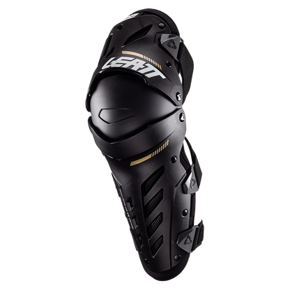 Leatt Dual Axis Knee & Shin Guards Junior - Pair (Black)