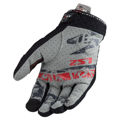 LS2 Chaki Summer Glove (Black)