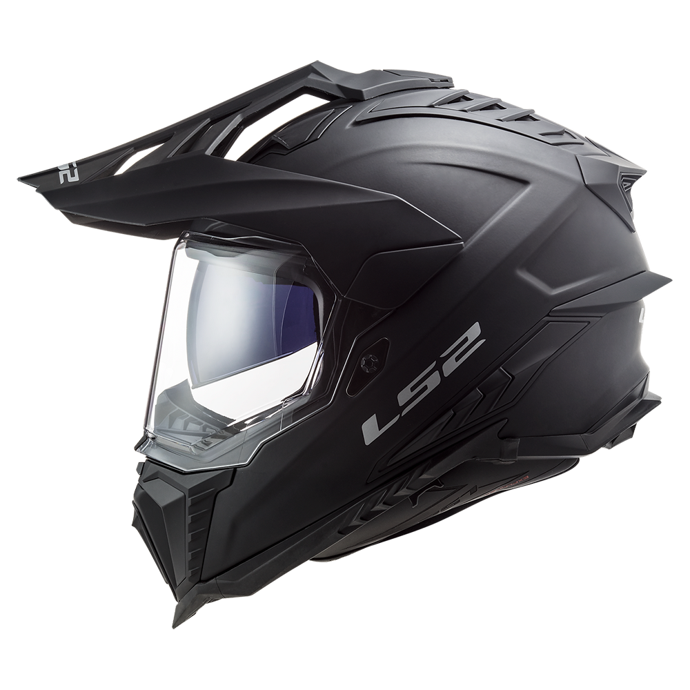 LS2 MX701 Explorer Helmet (Matt Black)