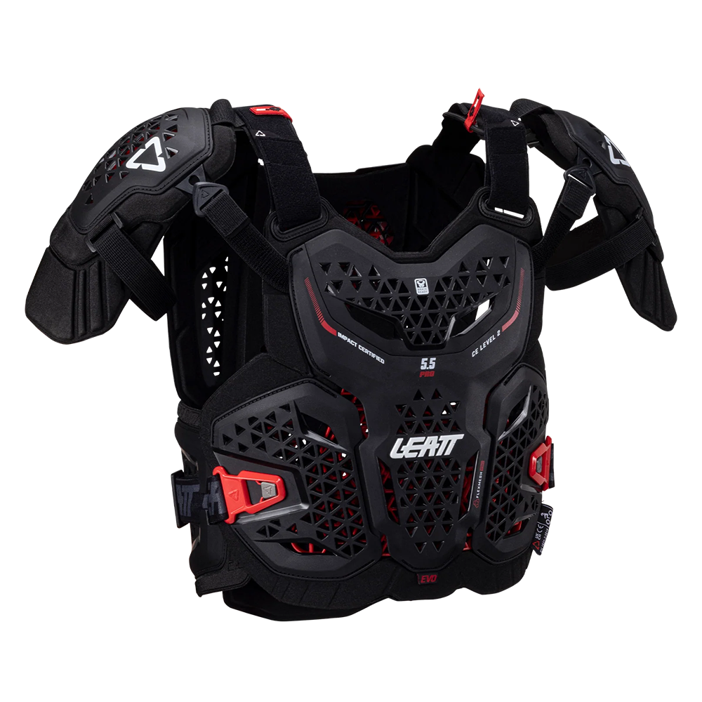 Leatt 5.5 PRO EVO Chest Protector (Black)
