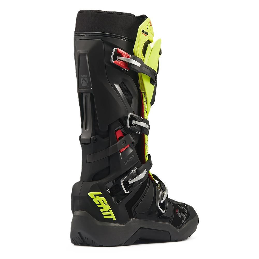 Leatt 5.5 Flexlock EVO Enduro Boots (Black Neon Yellow)