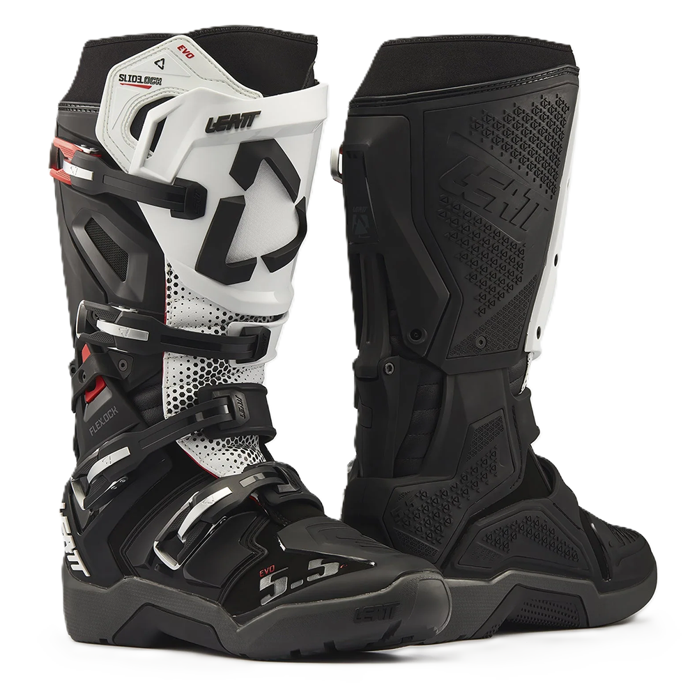 Leatt 5.5 Flexlock EVO Enduro Boots (White)