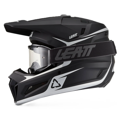 Leatt Moto 3.5 Jr Helmet and 2.5 Goggles (Black V27)