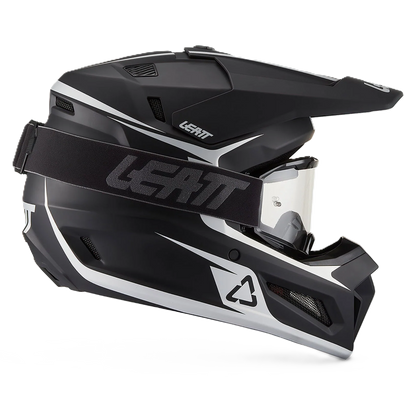 Leatt Moto 3.5 Jr Helmet and 2.5 Goggles (Black V27)