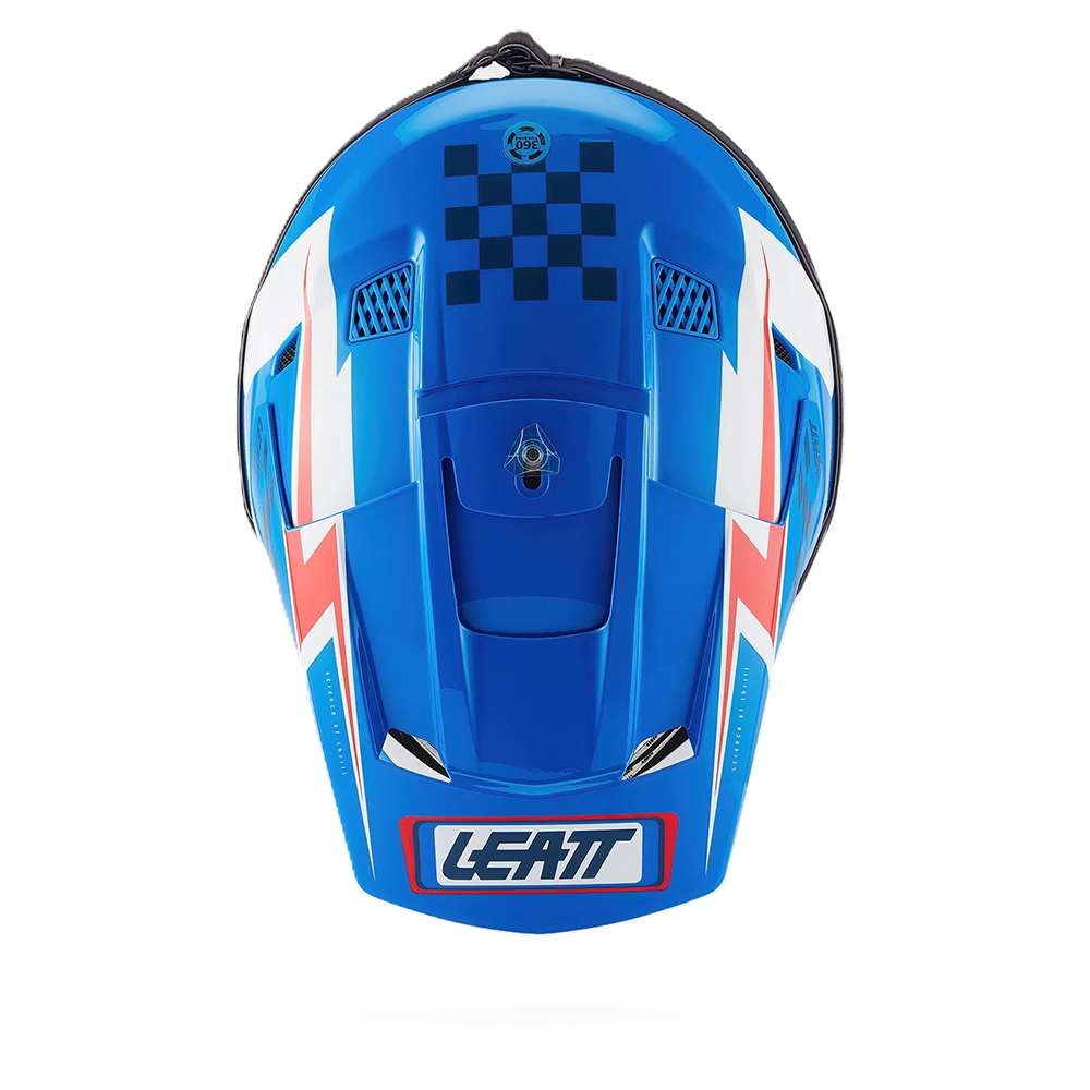 Leatt Moto 3.5 Helmet and 3.5 Goggles (Blue V27)