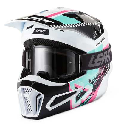 Leatt Moto 3.5 Helmet and 3.5 Goggles (Pink V27)