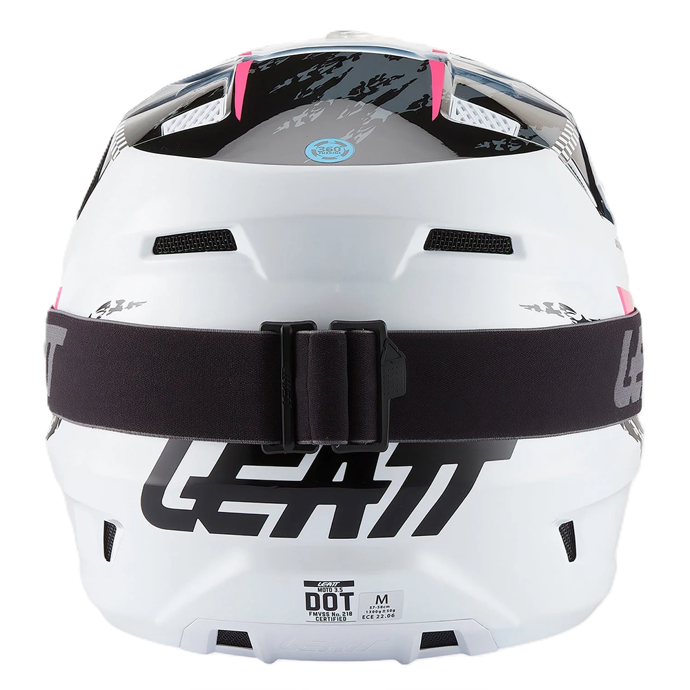 Leatt Moto 3.5 Helmet and 3.5 Goggles (Pink V27)