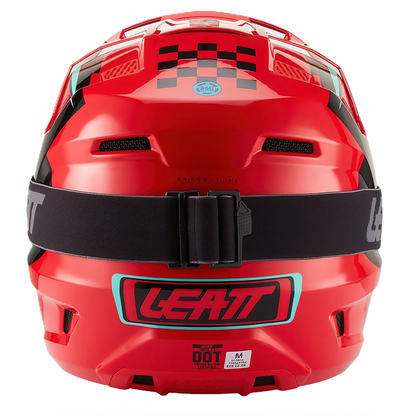 Leatt Moto 3.5 Jr Helmet and 2.5 Goggles (Red V27)