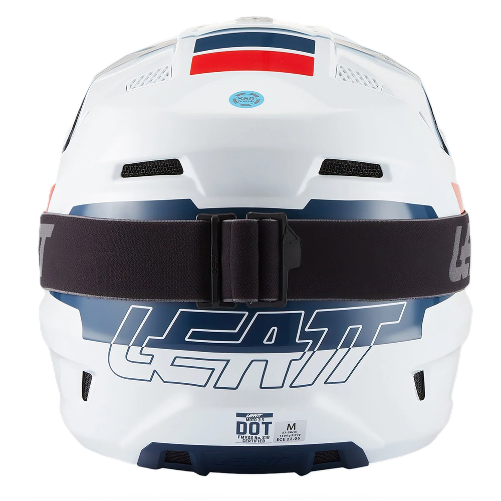 Leatt Moto 3.5 Helmet and 3.5 Goggles (White V27)