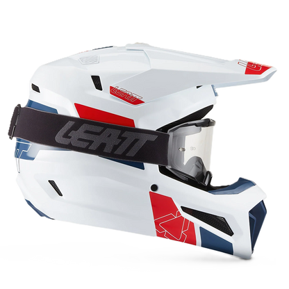 Leatt Moto 3.5 Helmet and 3.5 Goggles (White V27)