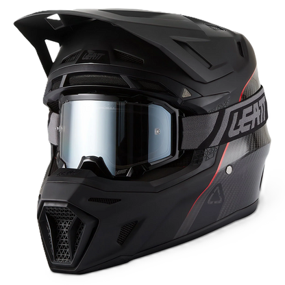 Leatt Moto 9.5 Helmet and 6.5 Goggles (Carbon V27)