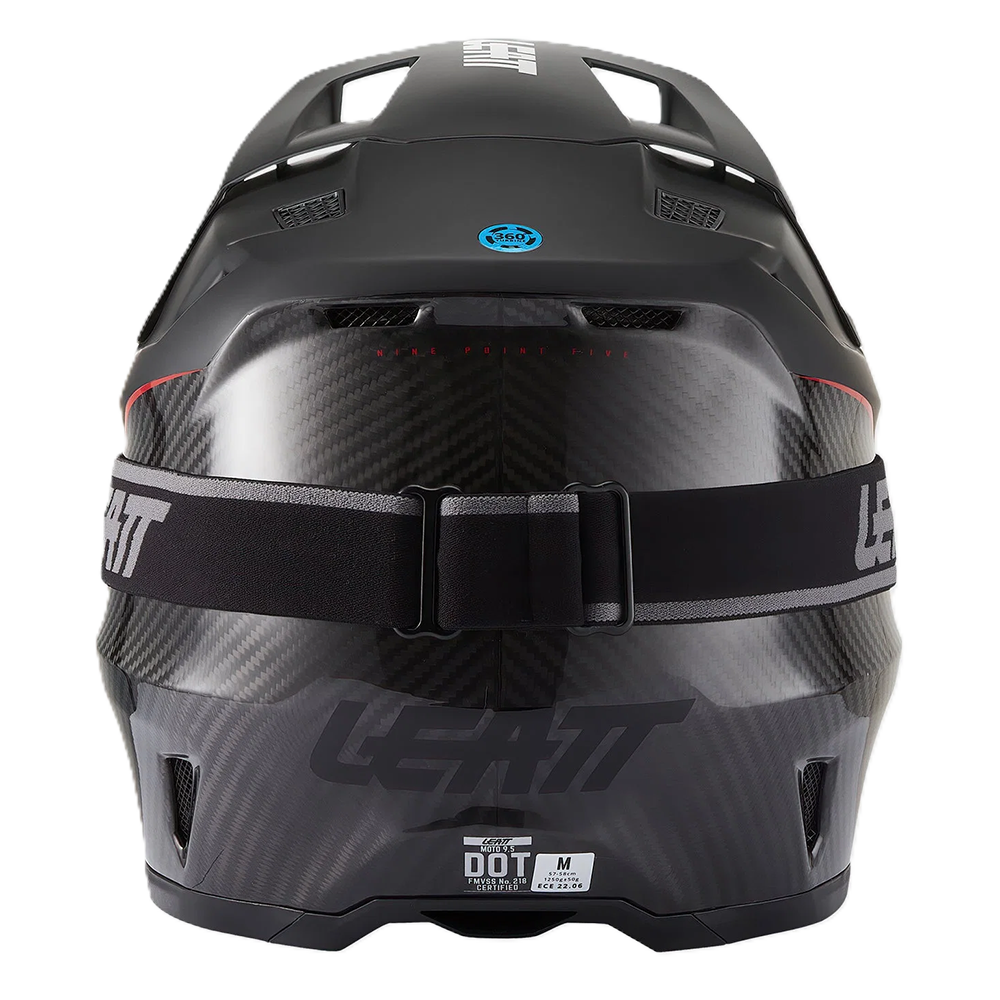 Leatt Moto 9.5 Helmet and 6.5 Goggles (Carbon V27)