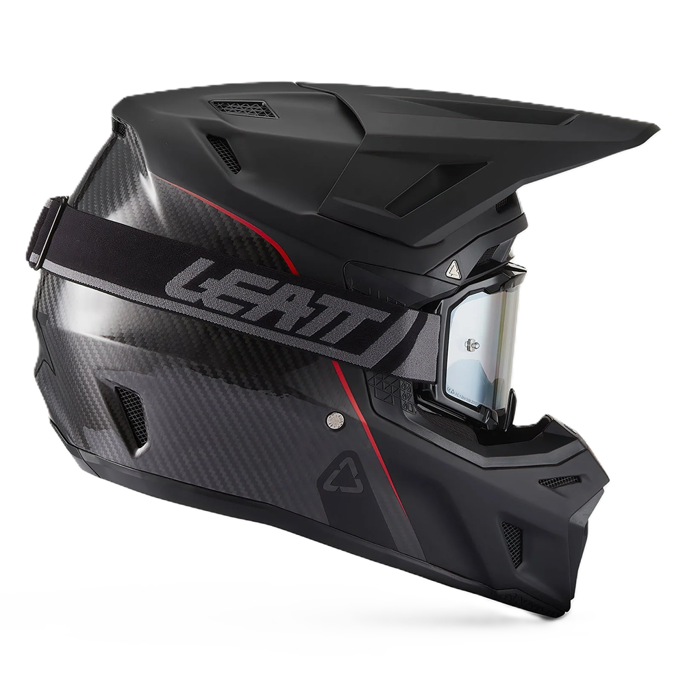 Leatt Moto 9.5 Helmet and 6.5 Goggles (Carbon V27)