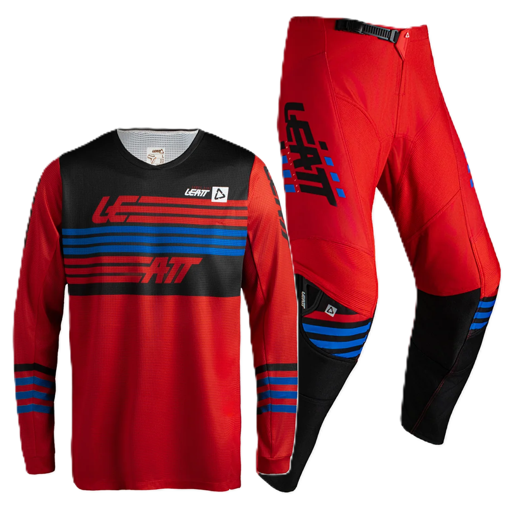 Leatt Ride 3.5 Combo (Stripes Red V27)