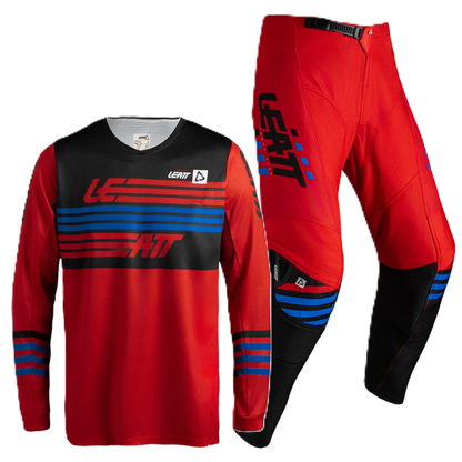 Leatt Ride 3.5 Combo (Stripes Red V27)