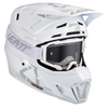 Leatt Moto 7.5 Helmet and 4.5 Goggles ( Gloss  White )