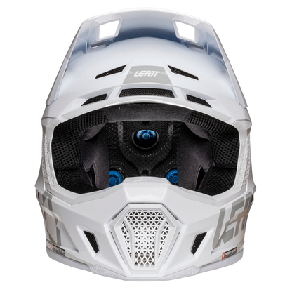 Leatt Moto 7.5 Helmet and 4.5 Goggles ( Gloss  White )