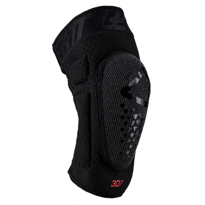 Leatt Youth 3DF 5.0 Evo Knee Guards (Black/White)