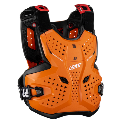 Leatt Youth 3.5 Chest Protector (Orange/Black)