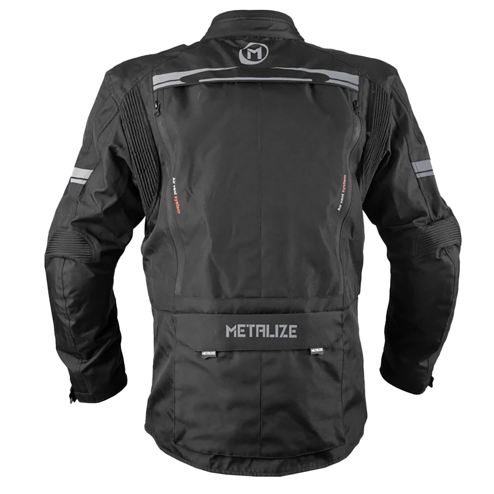Metalize Mens 440 V2 Adventure Jacket (Black)