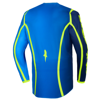Alpinestars Fluid Apex Jersey (Blue Flo Yellow)
