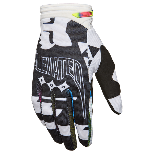 Fox 180 Image Cosmos Gloves (White Black)