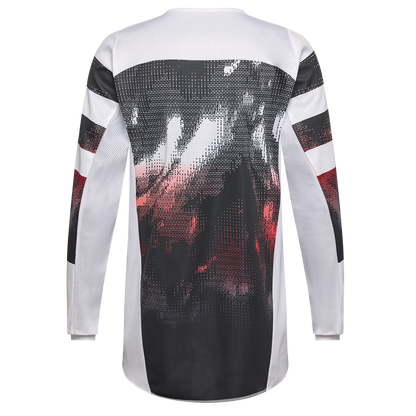 Fox 180 Kairos Jersey (White Flo Red)