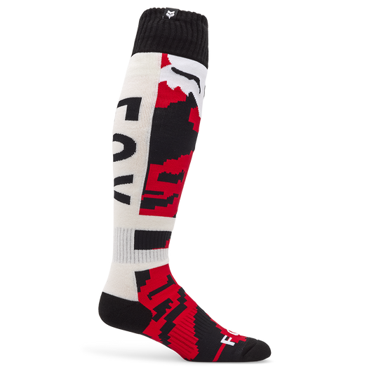 Fox 180 Kairos Socks (White Flo Red)