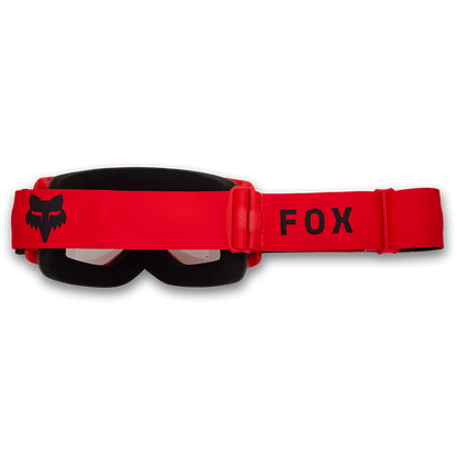 Fox Main Core Goggles - Clear Lens (Flo Red)