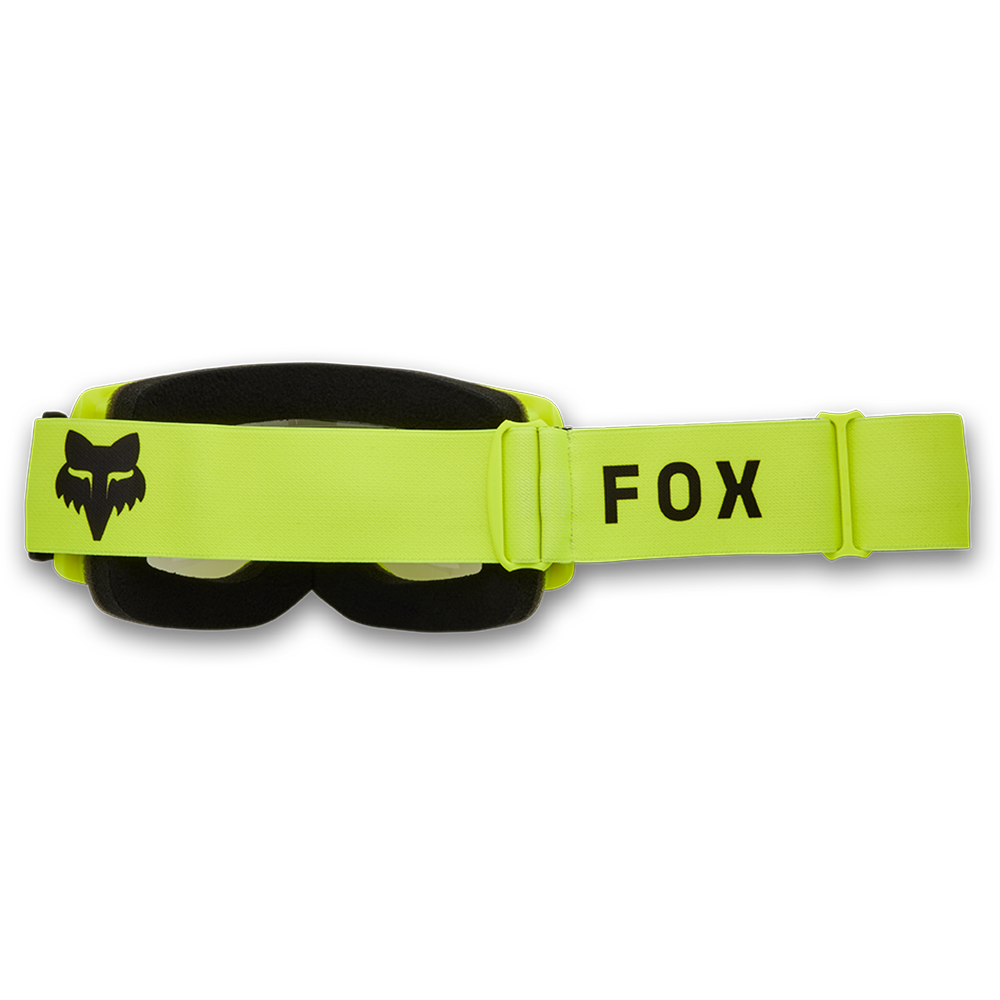 Fox Main Core Goggles - Clear Lens (Flo Yellow)