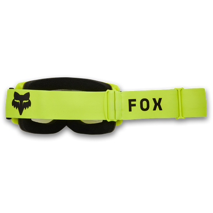 Fox Main Core Goggles - Clear Lens (Flo Yellow)
