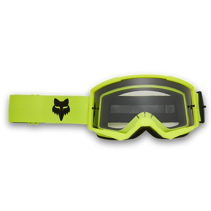 Fox Main Core Goggles - Clear Lens (Flo Yellow)