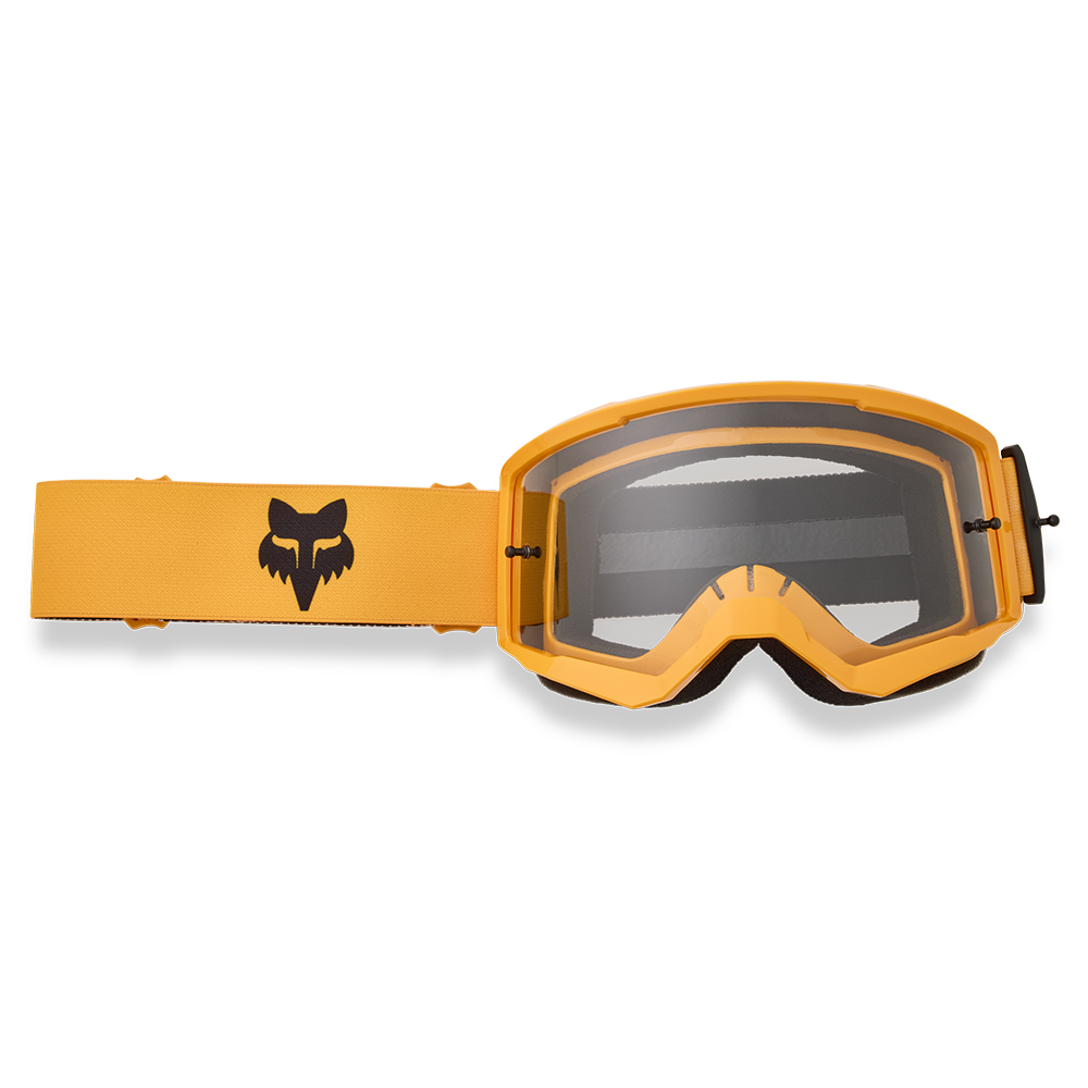 Fox Main Core Goggles - Clear Lens (Tangerine)