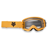Fox Main Core Goggles - Clear Lens (Tangerine)