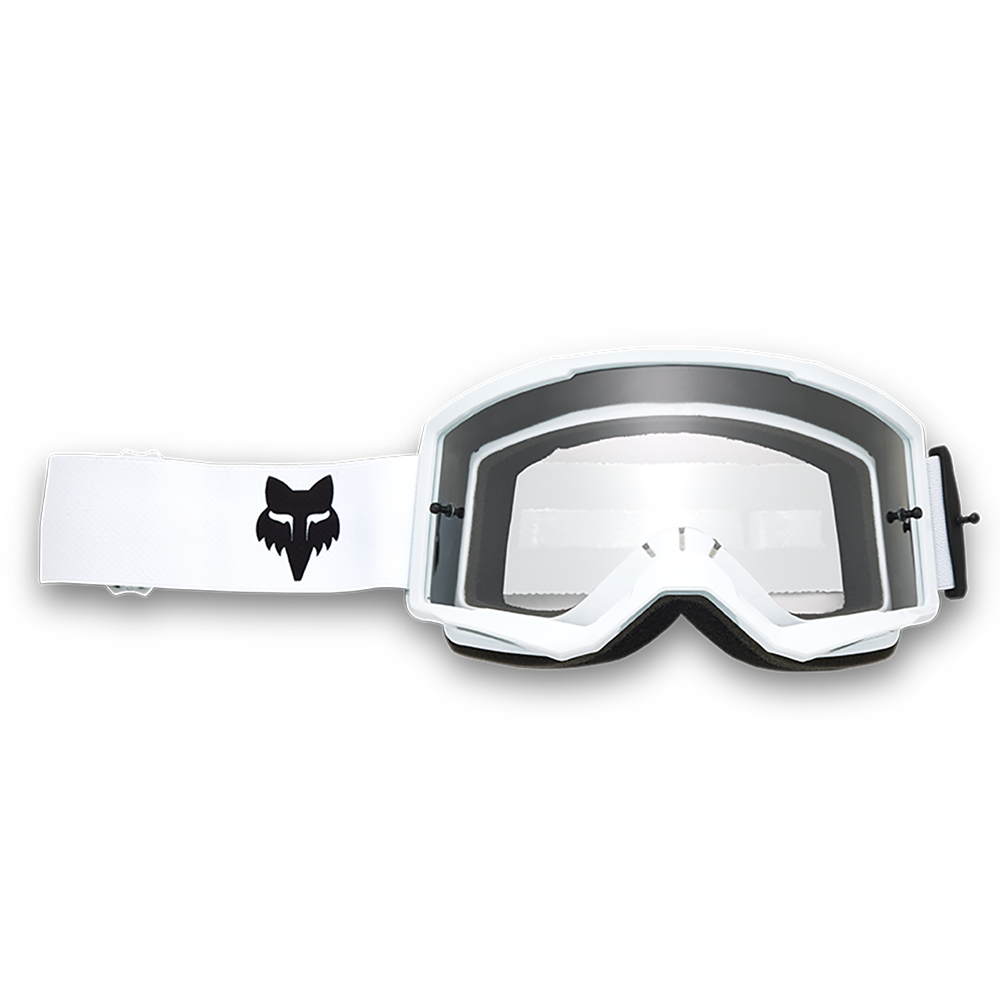 Fox Main Core Goggles - Clear Lens (White)