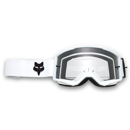 Fox Main Core Goggles - Clear Lens (White)