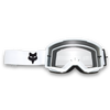 Fox Main Core Goggles - Clear Lens (White)